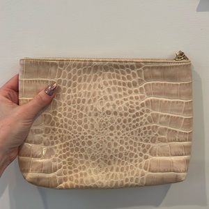 Glam Slam Gear Faux Alligator Clutch Excellent Condition